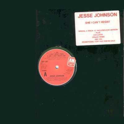 Jesse Johnson She I Can't Resist 12"" Single
