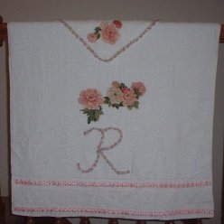 Decorated Monogrammed Towels