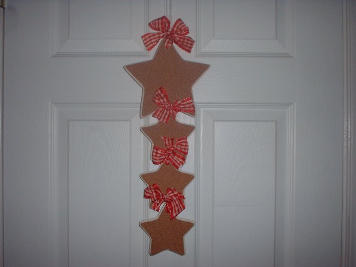 Hanging Star Cork Board.