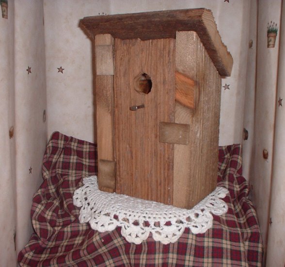 Wooden Bird/Out House