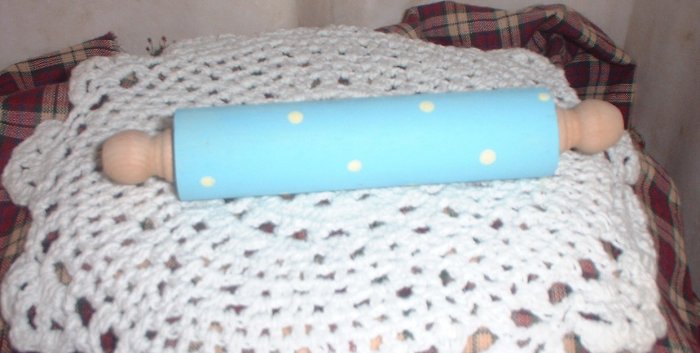 Mini Blue Rolling Pin