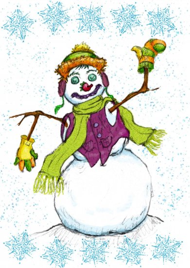 Snowman Cards-8 box set