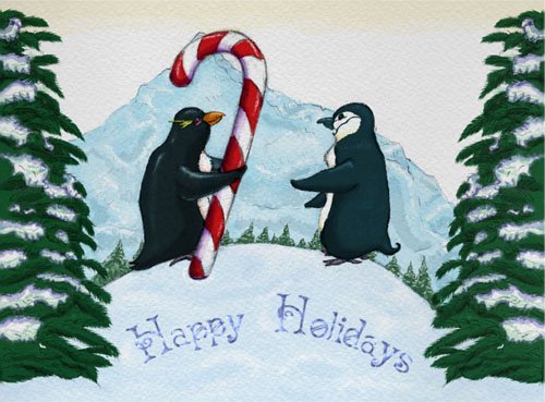 Penguin Greeting