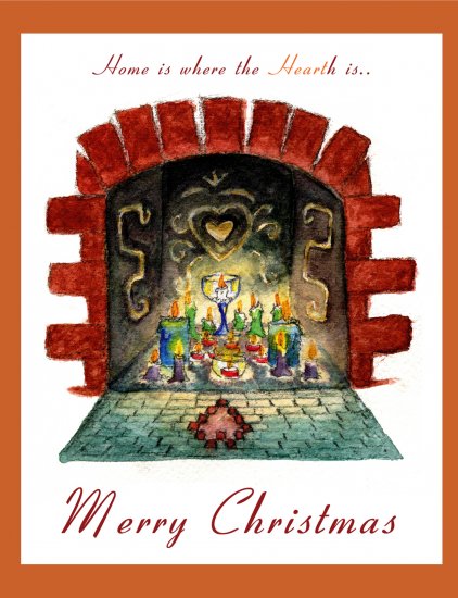 FirePlace Merry Christmas - 8 box set