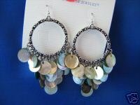 Lia Sophia Aloha Genuine Mother-of-Pearl Pierced Earrings