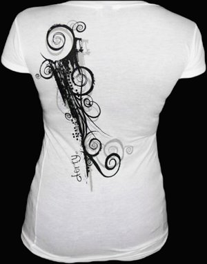 Women's White T Size S