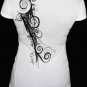 Women's White T Size M
