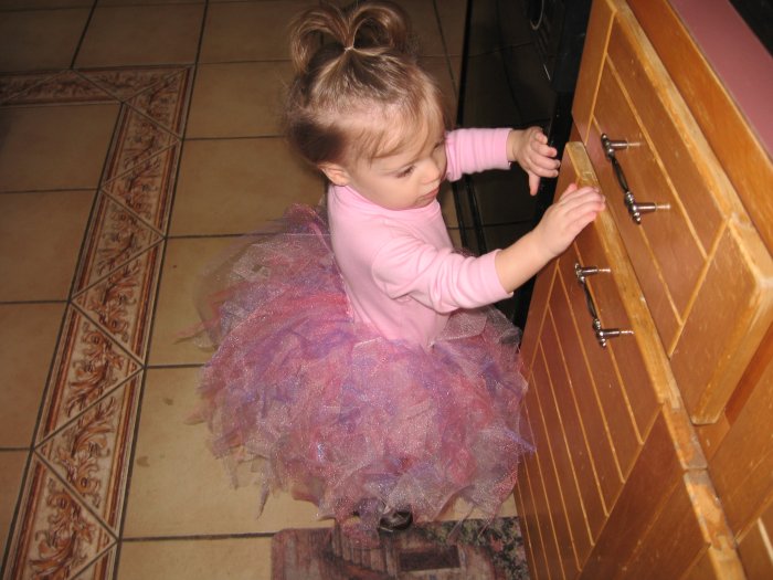 princess in a tutu