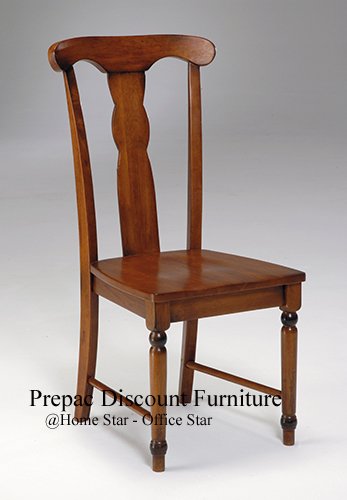 SOLID WOOD KNOB HILL DESK CHAIR BURNISHED CHERRY