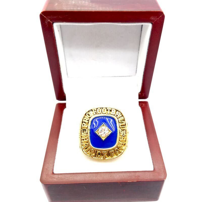 Tippett New England Patriots Hall Of Fame Ring Championship Ring