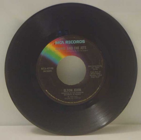 Elton John: Bennie and the Jets, Harmony (45 RPM)