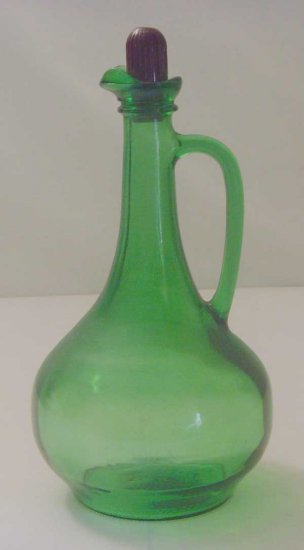 Green World 1976 Liquor Wine Bottle