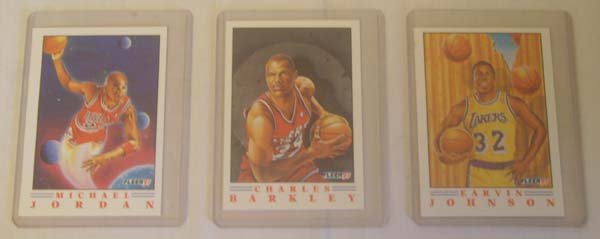 91 Fleer Basketball Cards