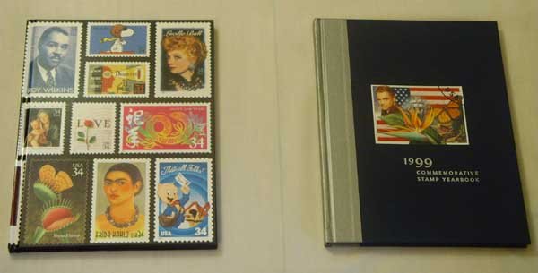 1999 and 2001 Commemorative Stamp Yearbooks