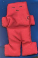 Red success/lust & happiness Voodoo doll