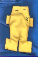 Yellow evil/hexes & friendship removal Yellow Voodoo doll