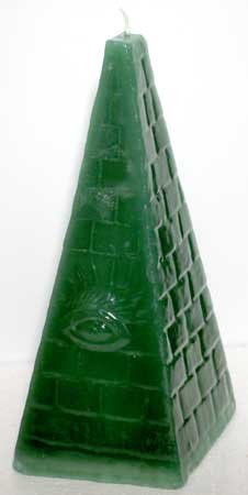 Money Pyramid Candle