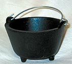 Cast Iron Cauldron 2 3/4" dia