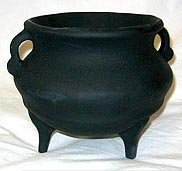 Cast Iron Cauldron 6" dia