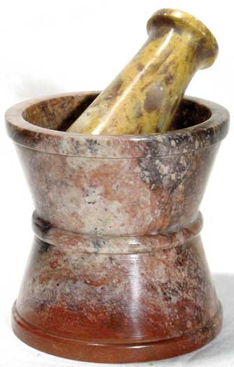 Mortar & Pestle Stone Traditional