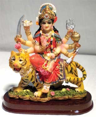 Durga on Tiger