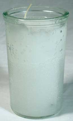 White 50-hour Jar Candle
