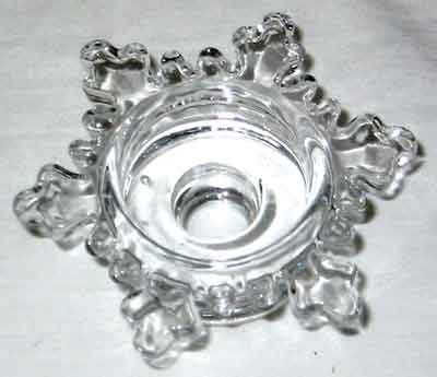 Snowflake Chime Candle Holder