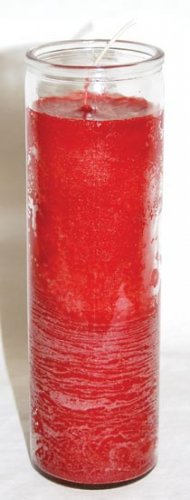 Red 7-day Jar Candle
