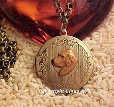 Golden Retriever Photo Locket Necklace Chesapeake Bay Retriever ...Jewelry for Dog Lovers