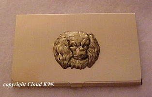 Cavalier King Charles Spaniel Business Card Case ( Blenheim Spaniel )