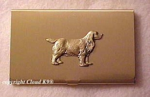 Cocker Spaniel Business Card Case ( English Cocker Spaniel )