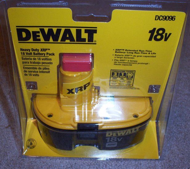 DC9096 Dewalt 18 v XRP Battery