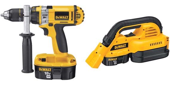 DeWalt DC988AA 18V Cordless Drill/Driver & Vacuum