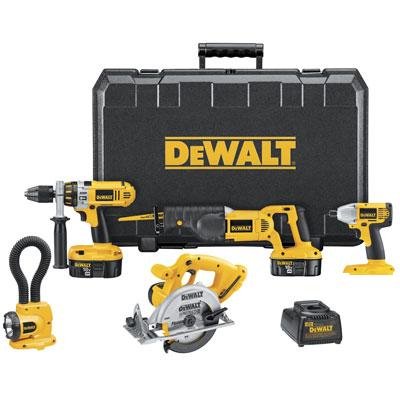 DC4PAKI Dewalt HD XRPâ„¢ 18V Cordless 5-Tool Combo Kit