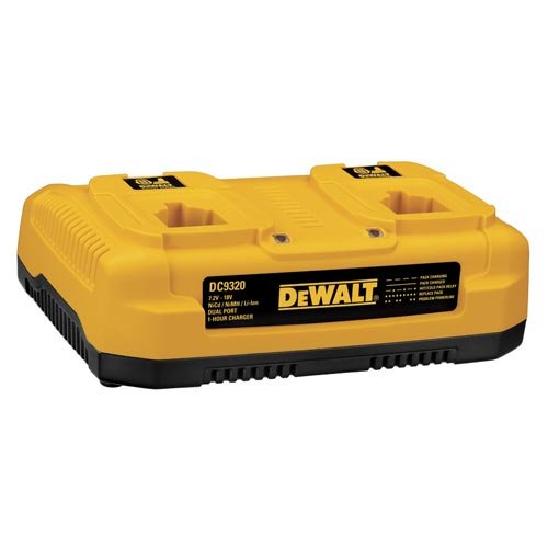 DC9320 Dewalt 7.2V-18V NiCd/NiMH/Li-Ion 1 Hour Dual Port Charger