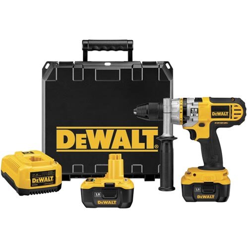 DC927KL Dewalt 1/2"18V Lithium Hammerdrill Kit
