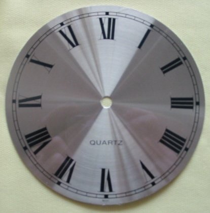 5-3/4" Alum/Brass Spun Roman Dial