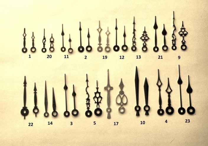 Regular Clock Hands