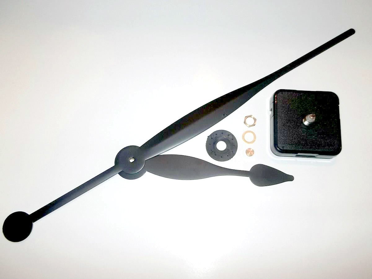 (10) High Torque Clock Movements (Ultra Quiet) with 9-5/16" Long Hands #5