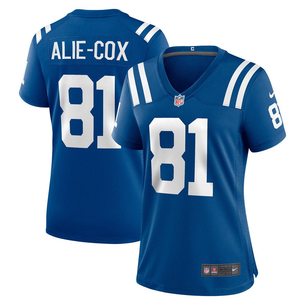 Women S Indianapolis Colts Mo Alie Cox Team Game Jersey Royal Blue