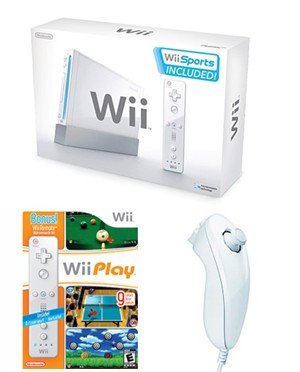 Nintendo Wii Fun Bundle - With 14 Great Games and Extra Wii Remote