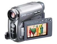 Jvc MiniDV Digital Camcorder with 2.7" LCD Screen and 34x Digital Zoom