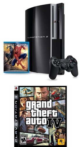PlayStation 3 40GB w/ Bonus Spider-Man 3 (Blu-ray)
