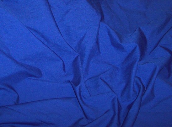 Blue Poly Cotton Broadcloth