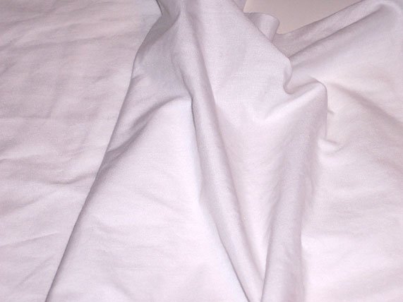 White Poly Cotton Broadcloth