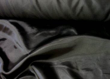 Black Silky Soft Charmeuse Satin