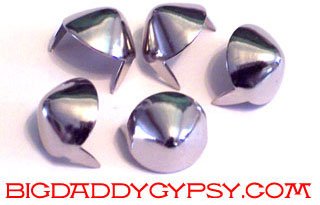 Cone Studs Half Inch 100 Count