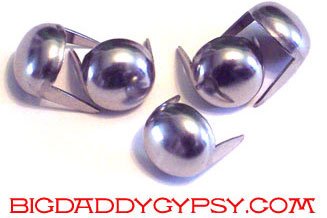 Round Studs Three Eights Inch 100 Count