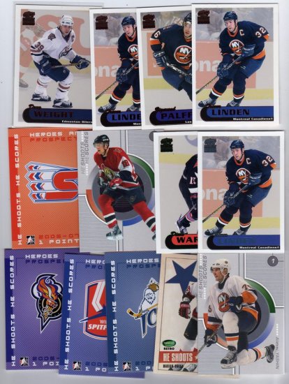 25 NHL Hockey Mixed Insert Card Lot, PACIFIC PARAMOUNT, Topps Glossys + MORE!