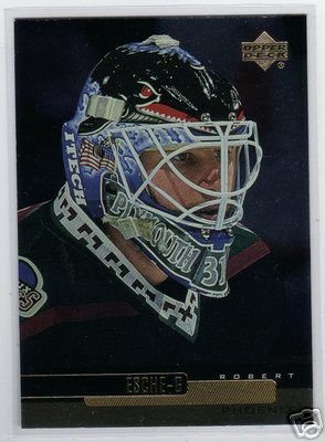 99/00 Upperdeck Gold Reserve Robert Esche, Rookie Card!